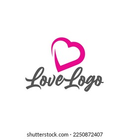 Love Logo Vector Design Template, love concept