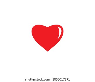 Love Logo Vector icon illustration designTemplate