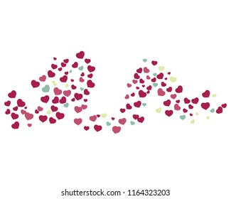 Love Logo Vector icon illustration design Template