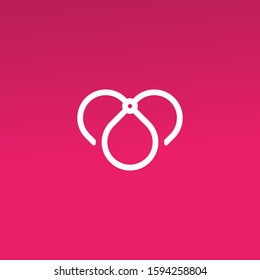 Love Logo Vector icon illustration designTemplate
