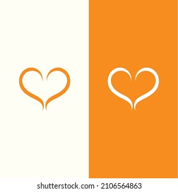 Plantilla de diseño de ilustración de icono del logotipo de amor