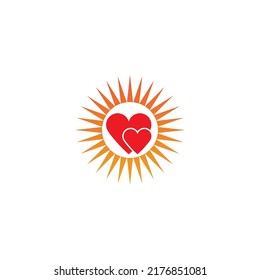 love logo vector illustration symbol design.