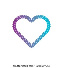 love logo vector illustration template design