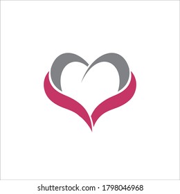 Love Logo Vector logotype design concept