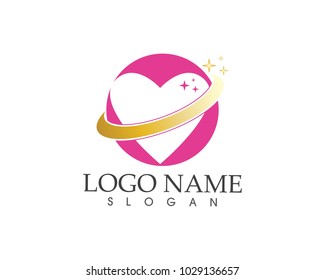 Love Logo Vector Template