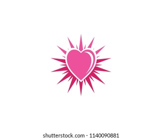 Love logo vector template