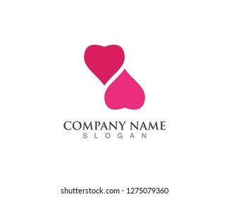 Love Logo Vector Template