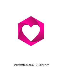 Love Logo Vector Template