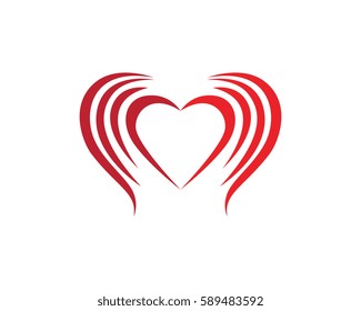 Love Logo Vector Template