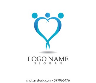 Love Logo Vector Template