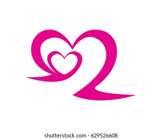 Love Logo Vector Template