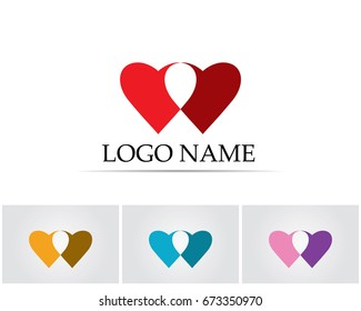 Love Logo Vector Template