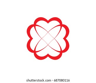 Love Logo Vector Template
