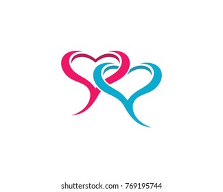 Love Logo Vector Template Stock Vector (Royalty Free) 769195744 ...