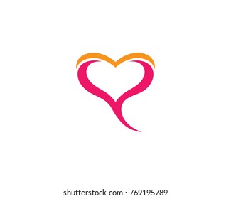 Love Logo Vector Template