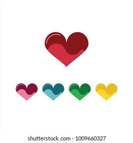 Love Logo Vector Template Design