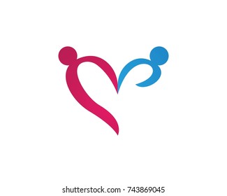 Love Logos Vector Template
