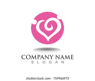 Love Logos Vector Template