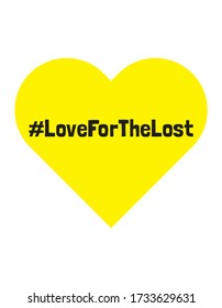 Love for the lost yellow heart; Mourners grieving for loved ones who died of coronavirus are being asked to stick a yellow heart in their windows