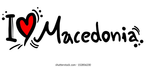Love macedonia