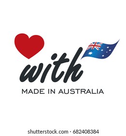 Love With Made in Australia logo icon