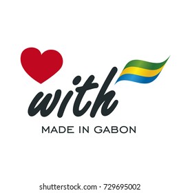 Love With Made in Gabon logo icon