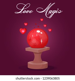 love magic with a magic ball