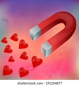 Love magnet concept