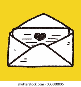 love mail doodle
