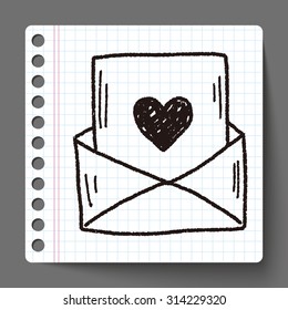 love mail doodle