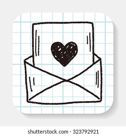 love mail doodle