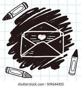 love mail doodle