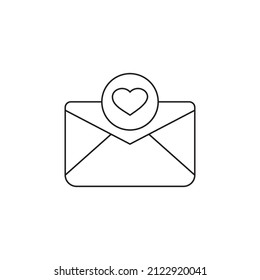 love mail, love mail icon vector