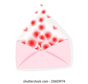 Love mail valentine