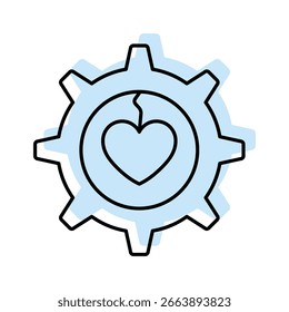 Love Management vector, pixel perfect, illustrator file 