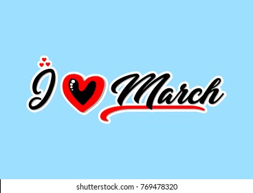 I Love March