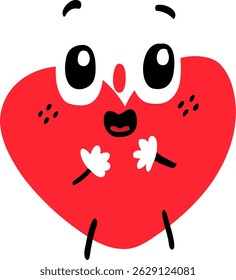 Amor Mascote Chorando E Bravo Pacote