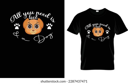 Love me love my dog, funny saying text, and Boston Terrier with big heart. Perfect for posters, greeting cards, textiles, and gifts.
