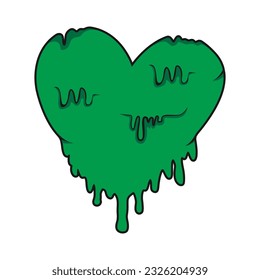 Love Melted Patch V82 Patch Streetwear, Urban, Luxury, Modern Design Patch Commercial Use