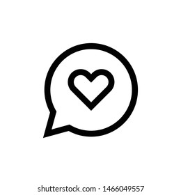 Love mesage icon. Love free vector icon. Chat free vetor icons design. Love free vector icons. love conversation free vector icon. Question Mark Vector Icon Design Template.