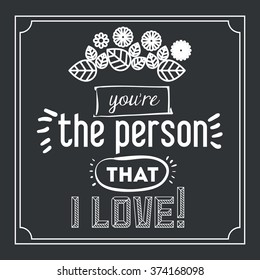 love message design 