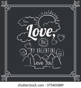 love message design 