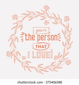 love message design 