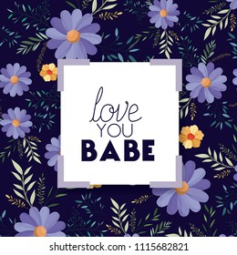 love message with hand made font