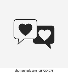 love message icon