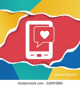 love message icon