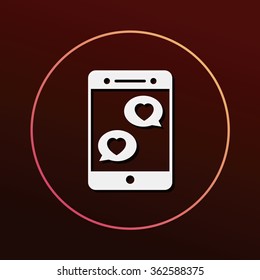 love message icon