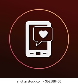 love message icon