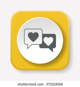love message icon