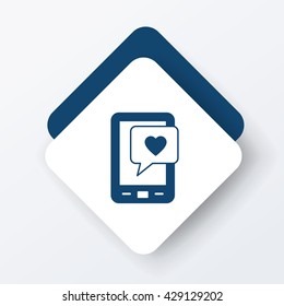love message icon